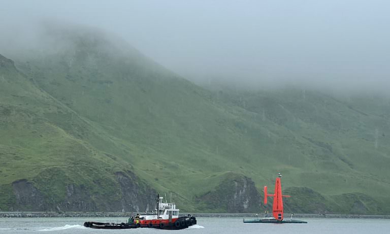 USV Saildrone Surveyor to explore remote waters in Alaska, USA
