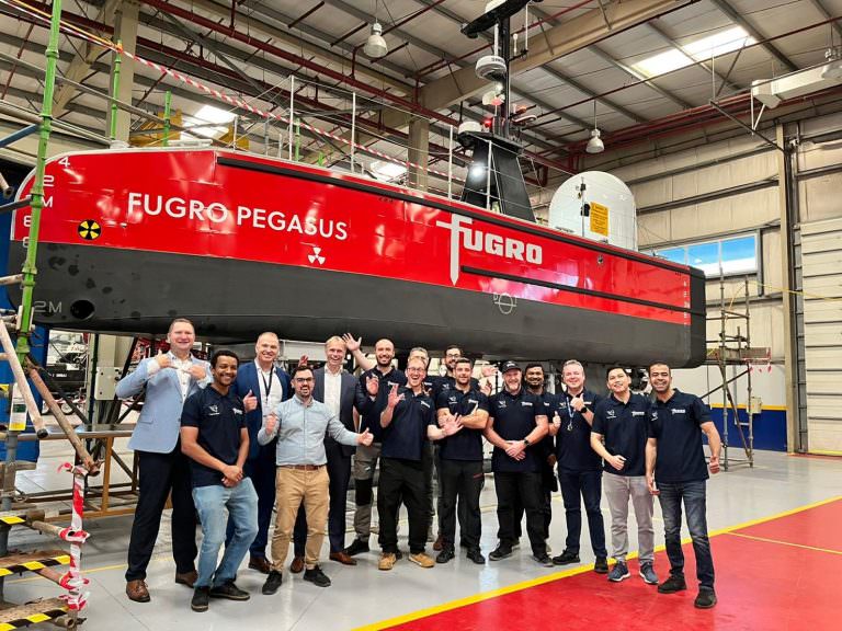 The Fugro Pegasus launches in the Middle East