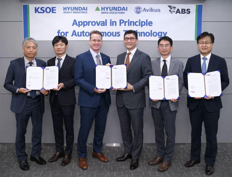 ✅ American Bureau of Shipping approves pioneering autonomous technology for HHI Group