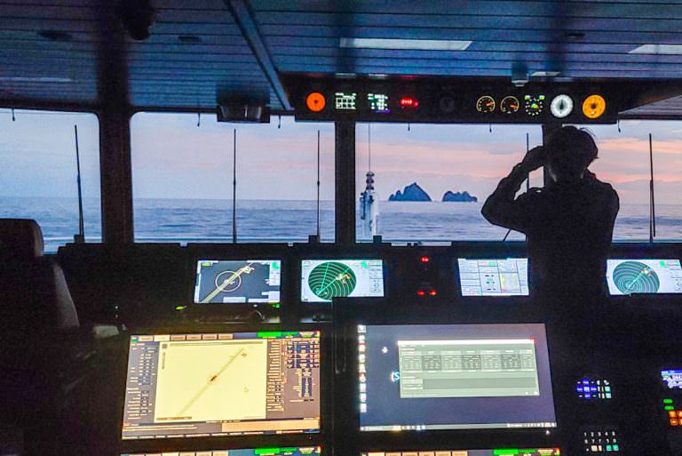 Samsung Heavy Industries demonstrated autonomous navigation technologies