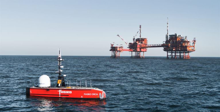 Fugro’s USV provided TAQA’s offshore assets with safer and sustainable offshore inspections