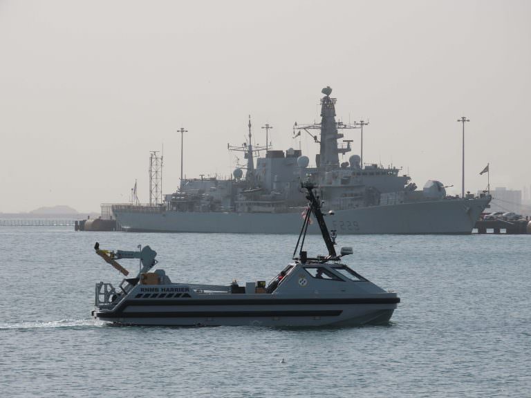 Royal Navy to trial minehunter USV in the Gulf