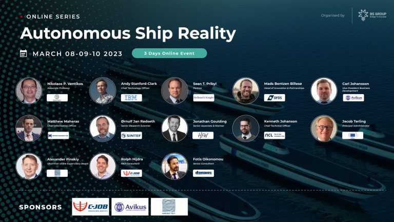 Autonomous Ship Reality online conference starts tomorrow