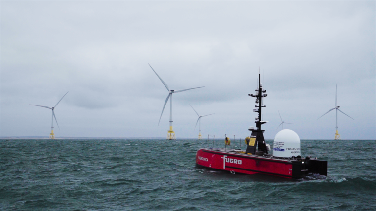 Fugro’s USV completes world’s 1st fully remote offshore wind ROV inspection
