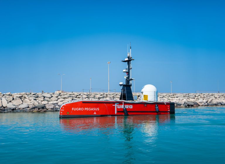 USV Fugro Pegasus completed 1st remotely operated subsea inspection in Middle East