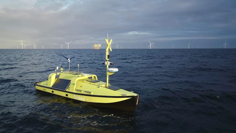 Maritime Robotics‘s Autonomous Navigation System for Ørsted’s USVs