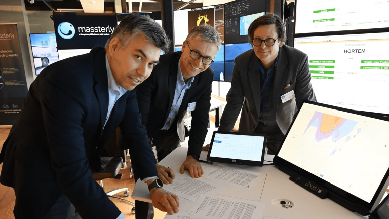 Kongsberg Maritime and Torghatten to develop self-driving ferry service