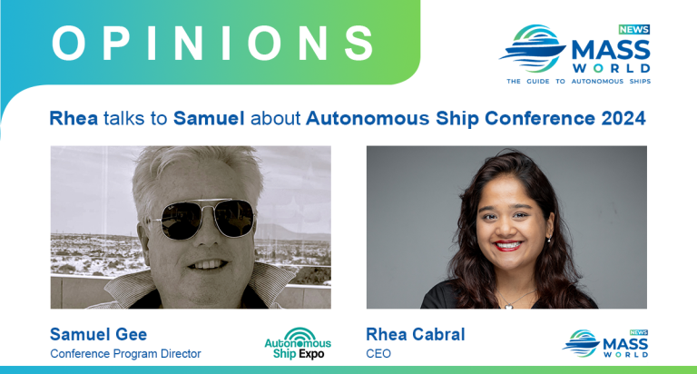 Samuel Gee about present and future of the Autonomous Ship Conference 2024