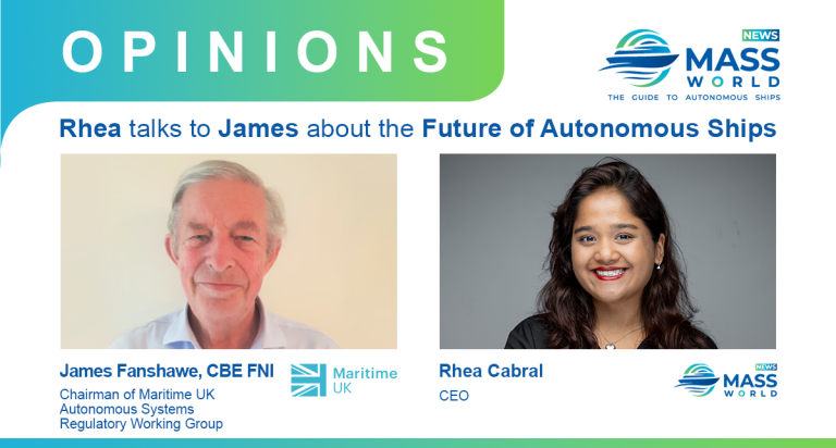 Rhea Talks with James about the Future of Autonomous Ships