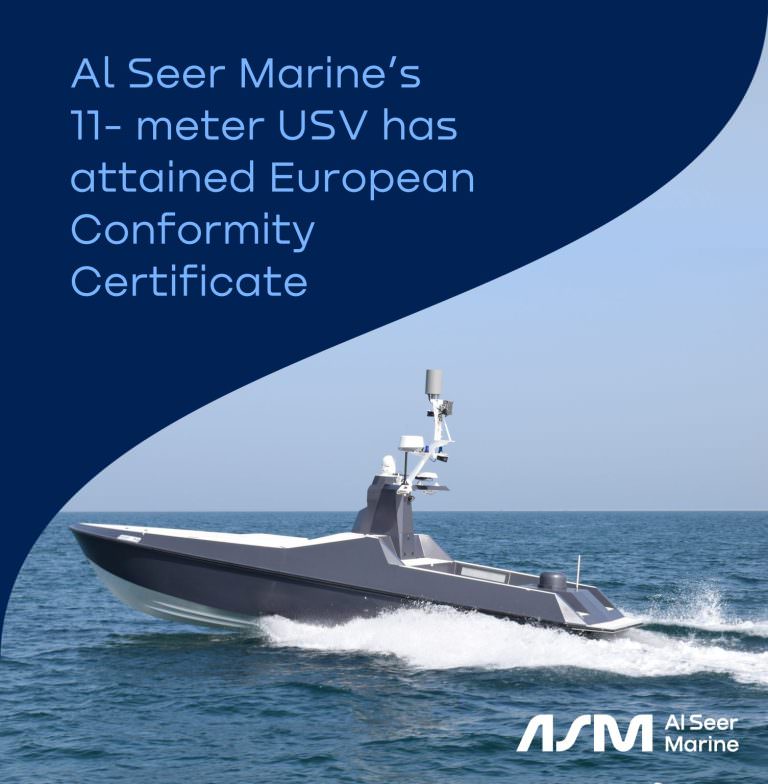 Al Seer Marine’s USV Achieves European Conformity