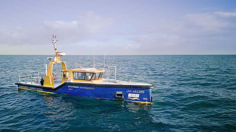 EGS Survey Pty Ltd (EGS Australia) chooses Greenroom Robotics as the autonomy provider for the USV Fermantle 01