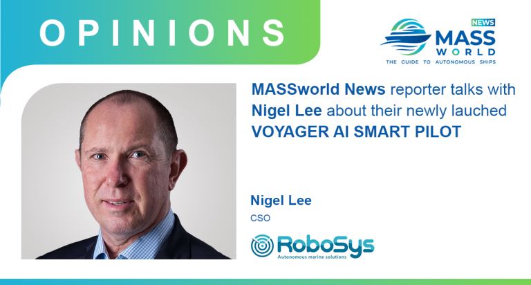 MASSworld News reporter talks with Nigel Lee about their newly lauched VOYAGER AI SMART PILOT