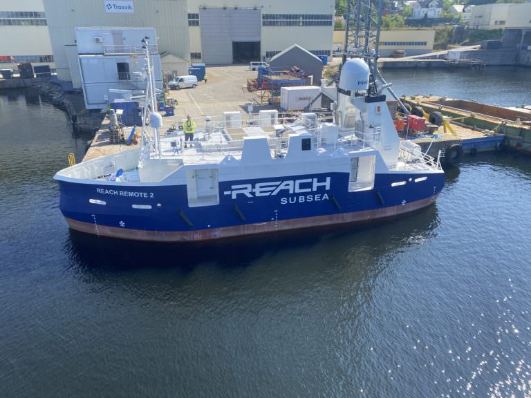 Reach Subsea’s USV Reach Remote 2 sets sail for Australia