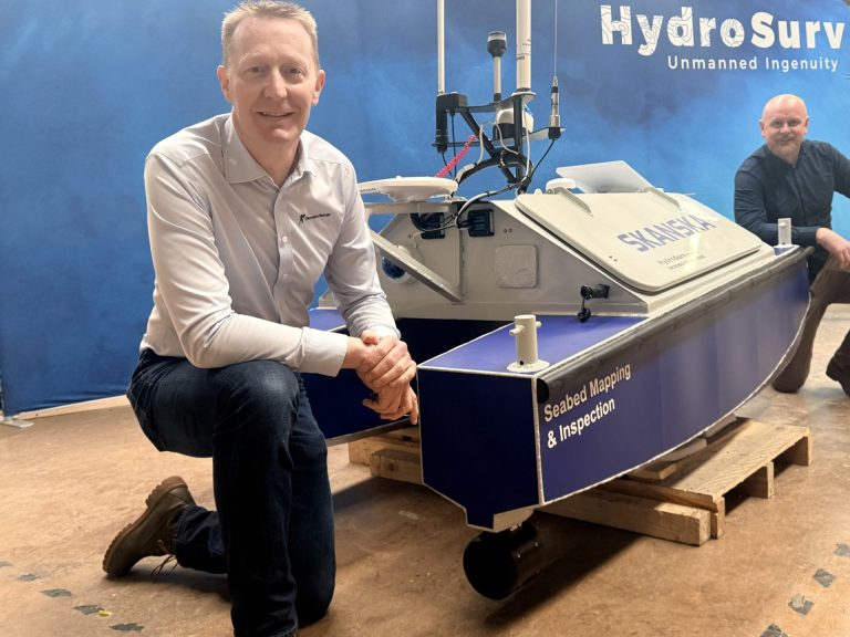 HydroSurv delivers REAV-25 USV to Skanska Norway